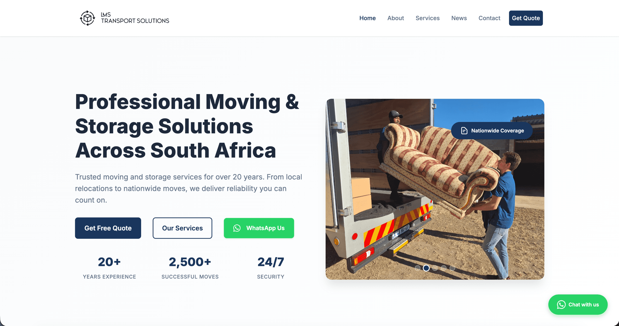 LMS Transport Solutions screenshot
